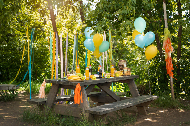 anniversaire en pleine nature