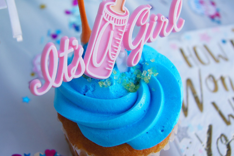 5 décoration gender reveal