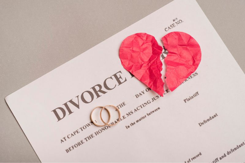 certificat de divorce