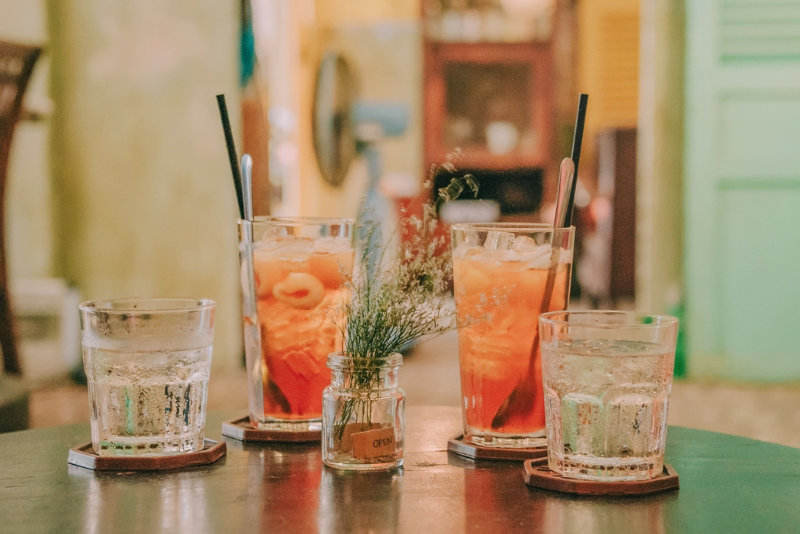 mocktails pour une fête sans alcool