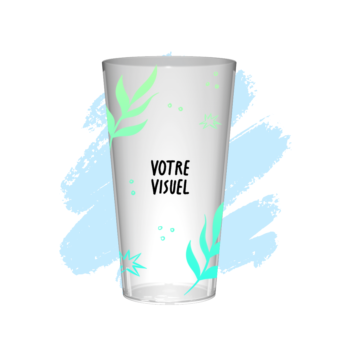 gobelet personnalisé 33 cl