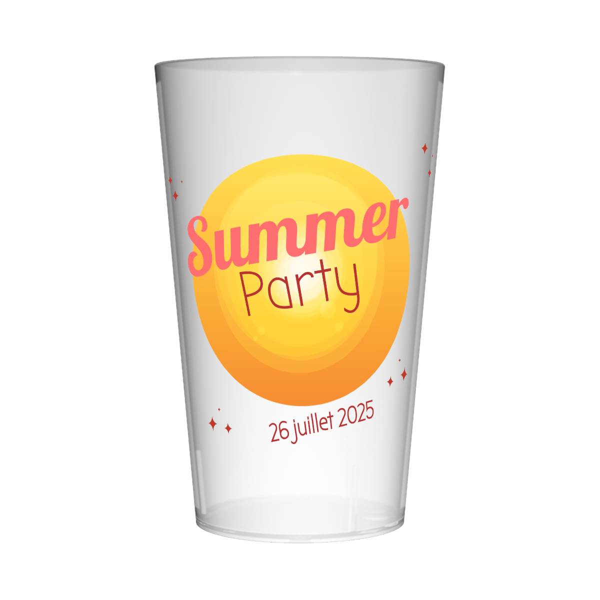 Gobelet personnalisé Soirée Summer