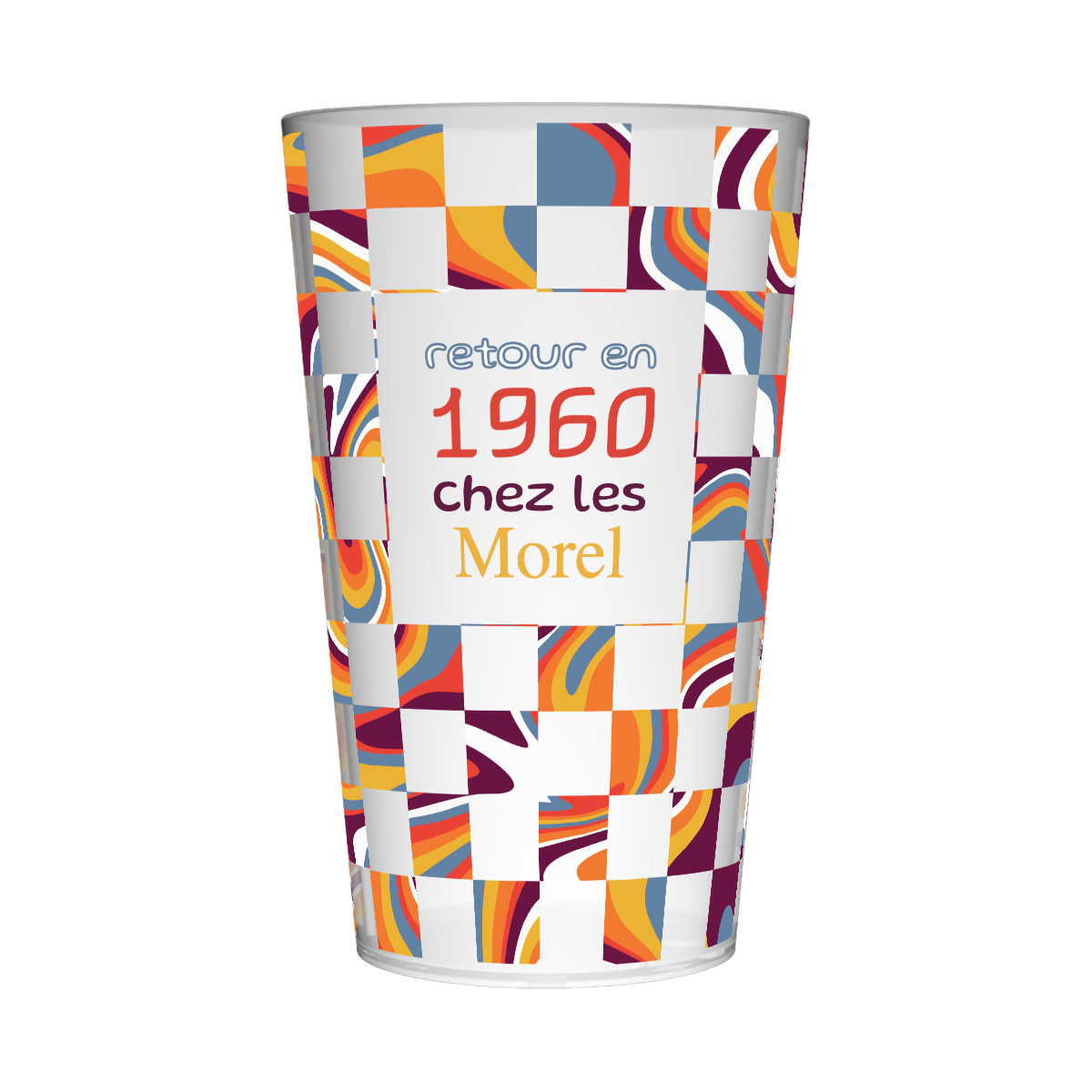 Gobelet personnalisé Soirée Année 1960