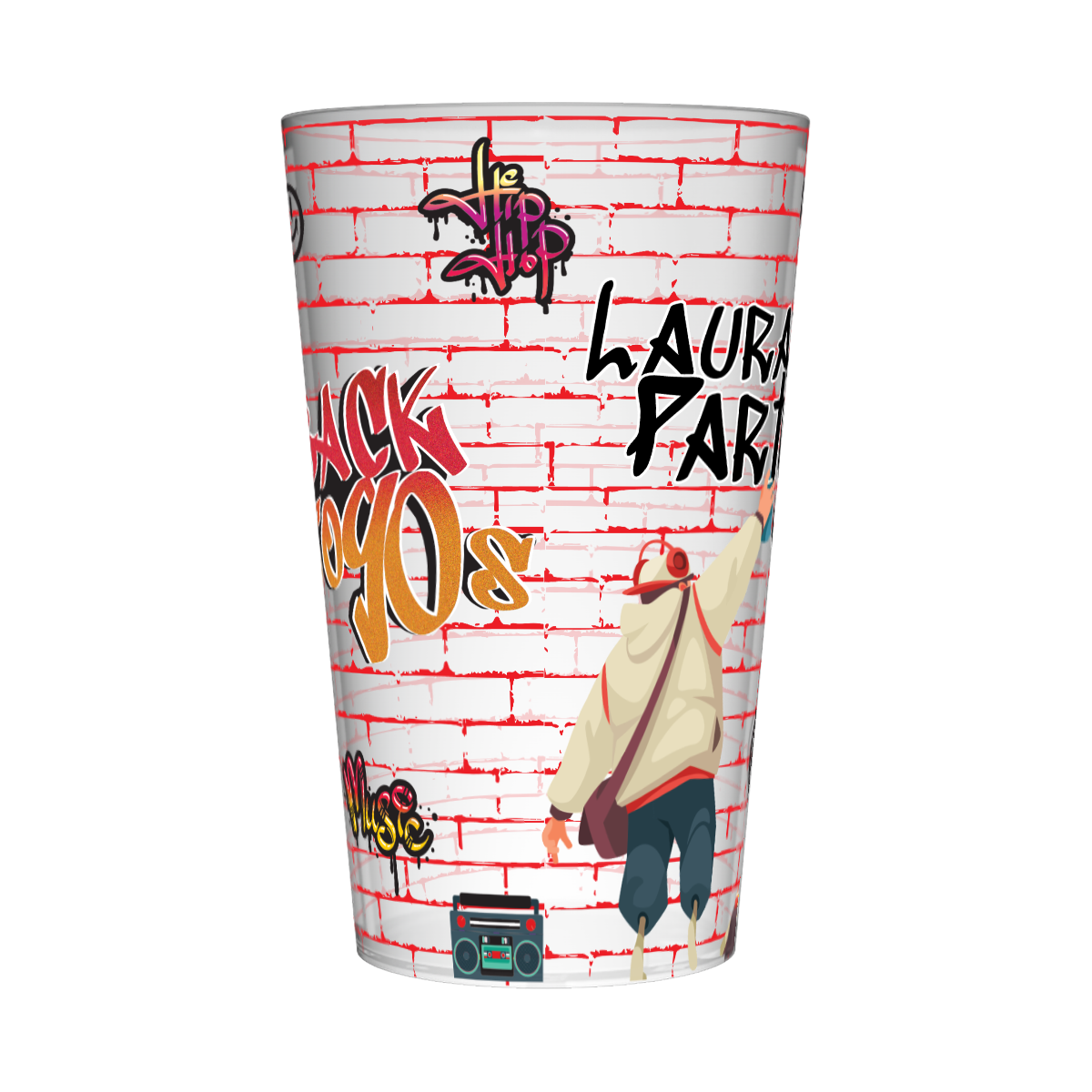 Gobelet personnalisé Soirée 90s