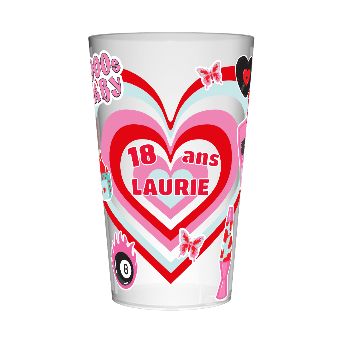 Gobelet personnalisé Soirée 2000