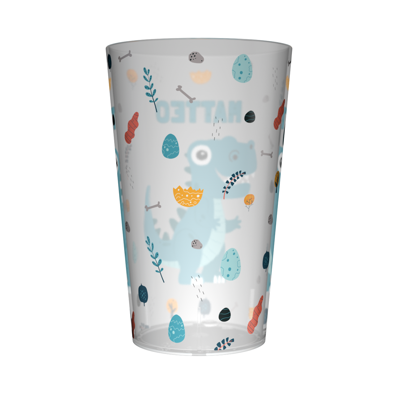 Gobelet Enfant Dino Bleu