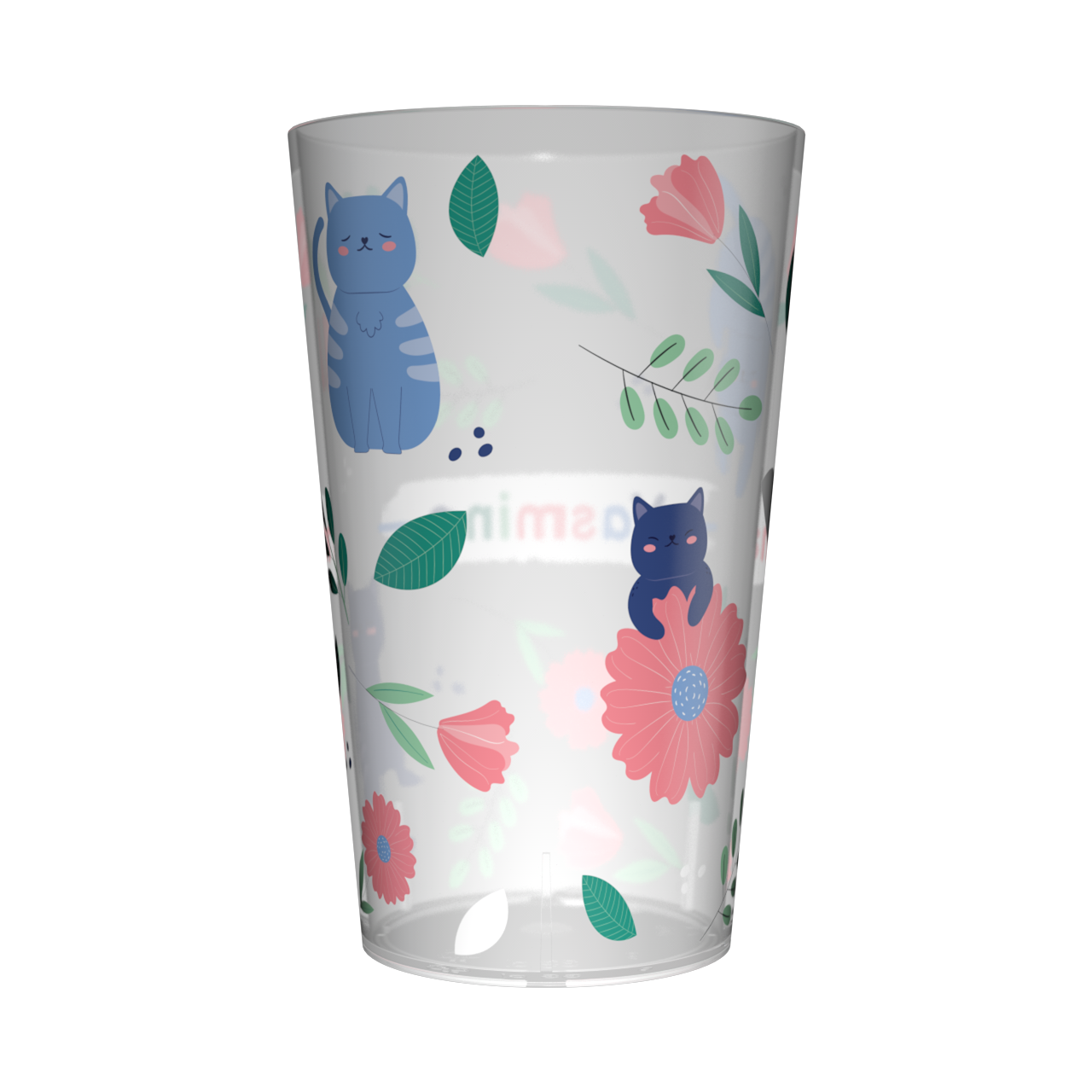 Gobelet Enfant Floral & Chat 3