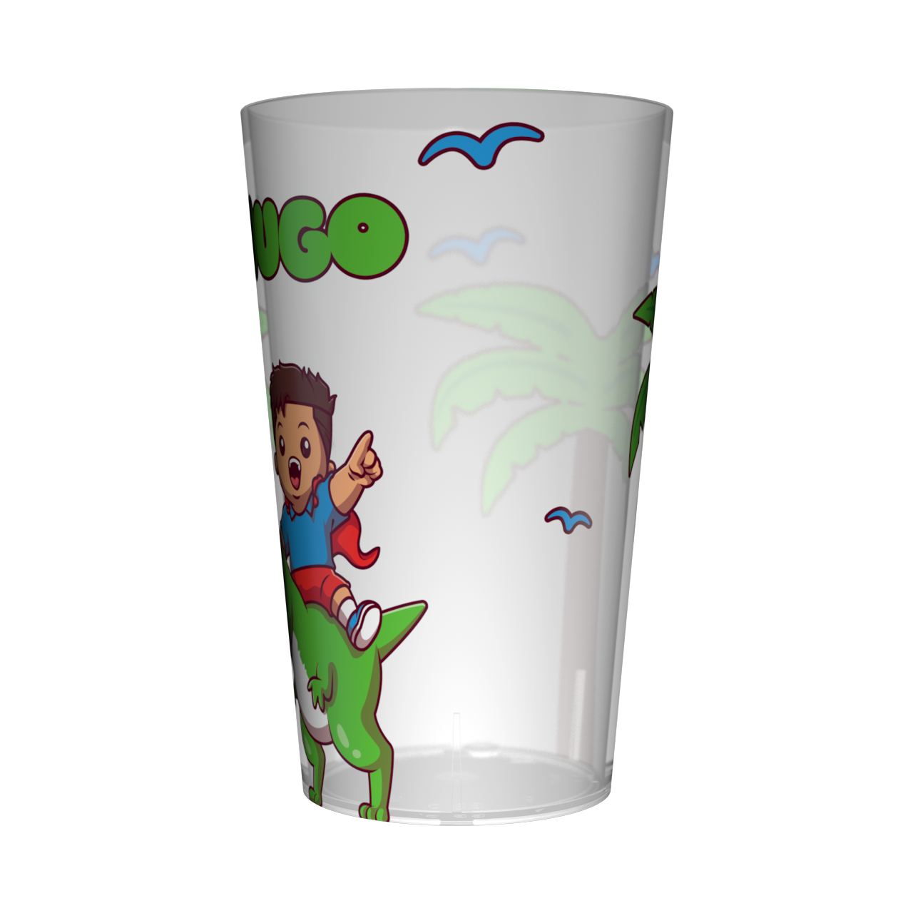 Gobelet Enfant Dino Vert 2