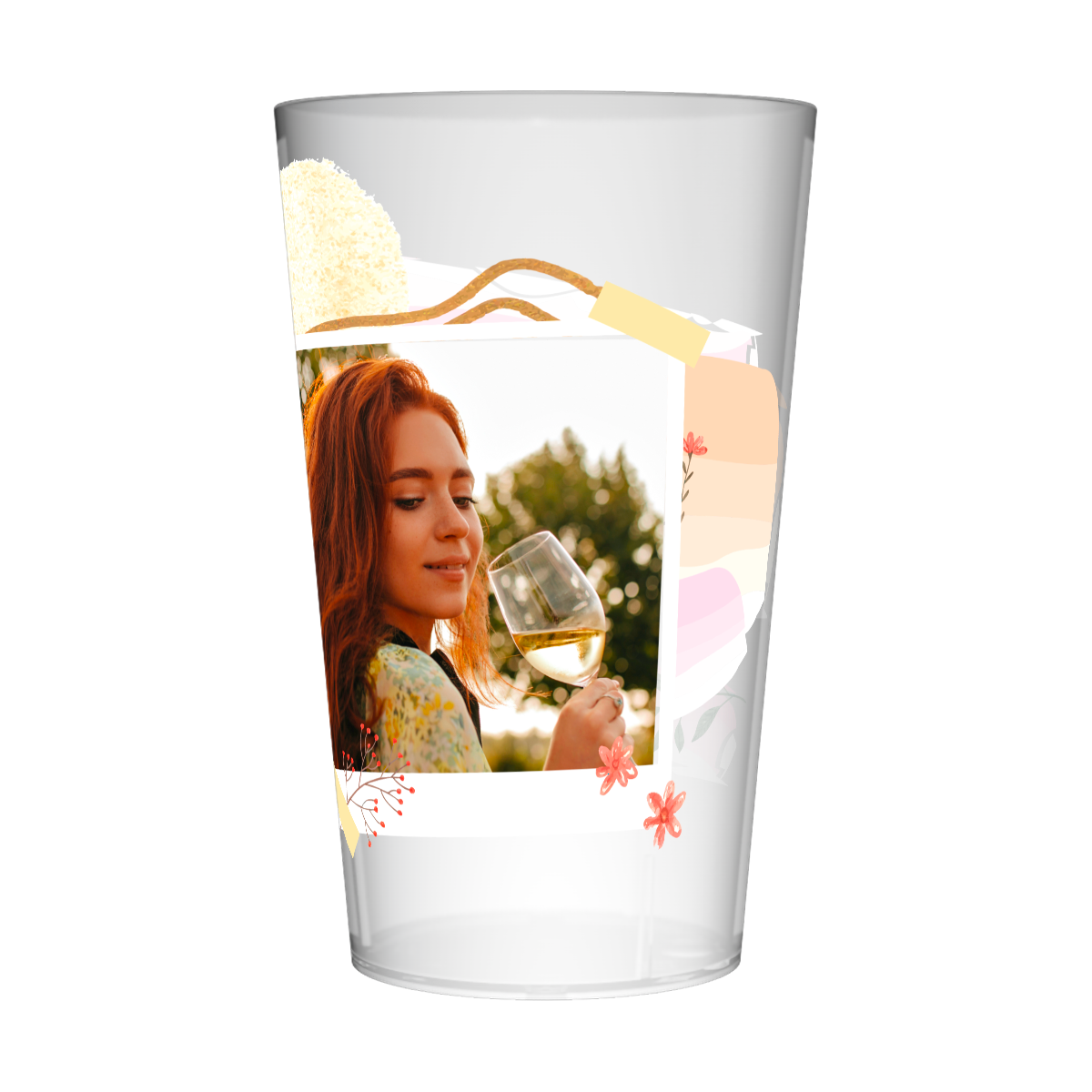 Gobelet personnalisé EVJF Photo & Moderne 2