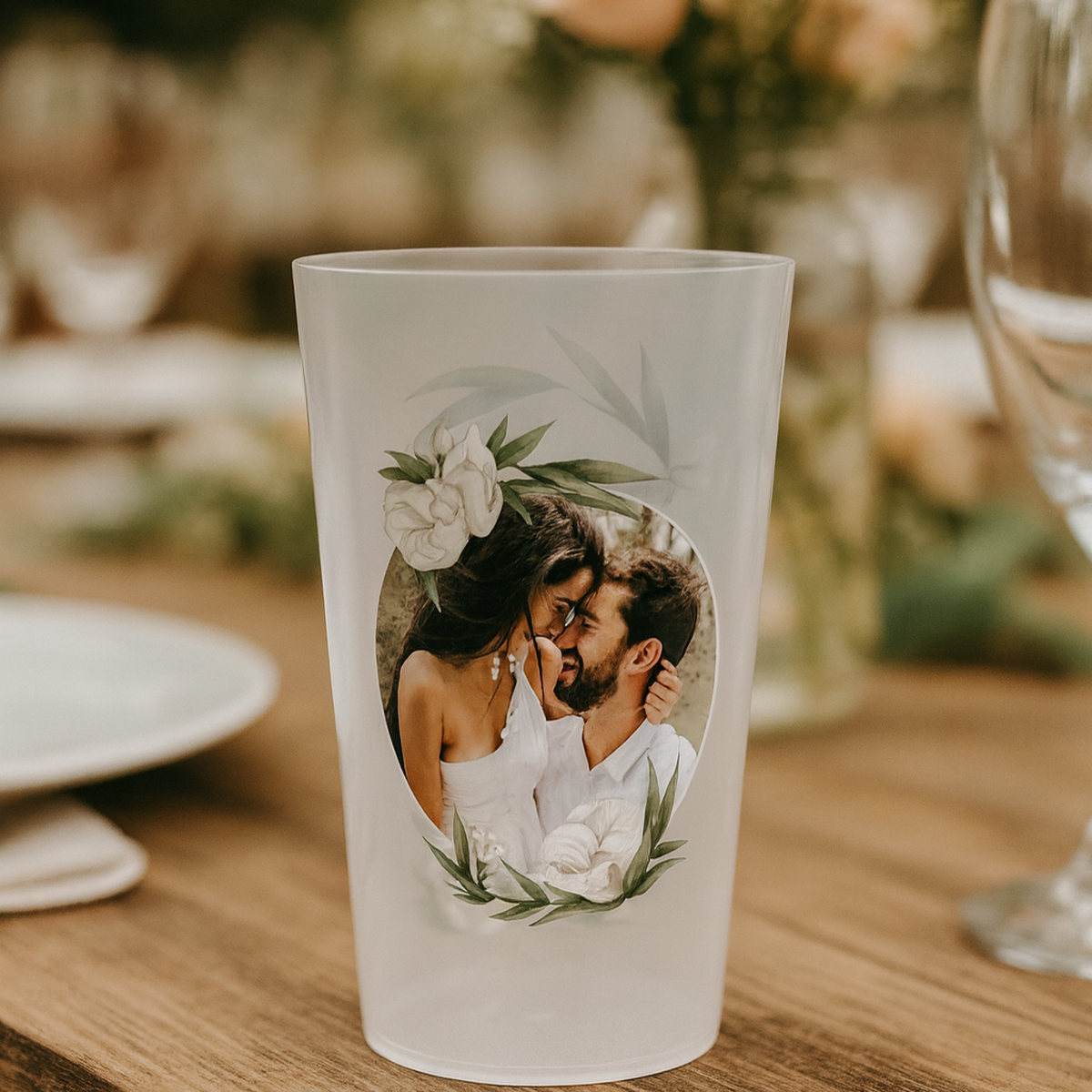Gobelet personnalisé Mariage Photo