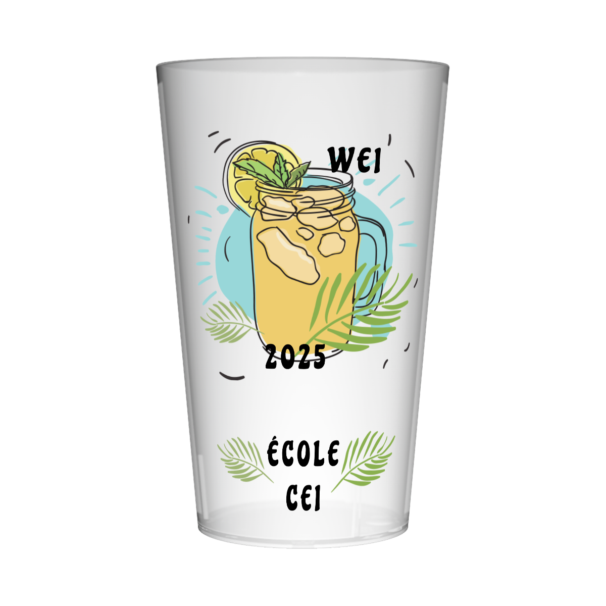 Gobelet personnalisé Week-end Intégration Boisson