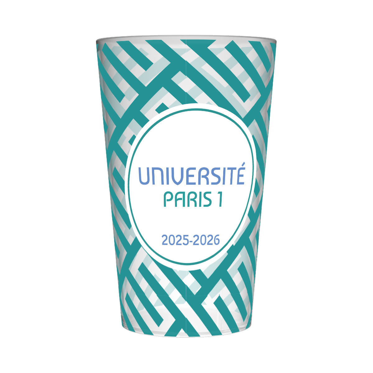 Gobelet personnalisé Week-end Intégration Traits Épais