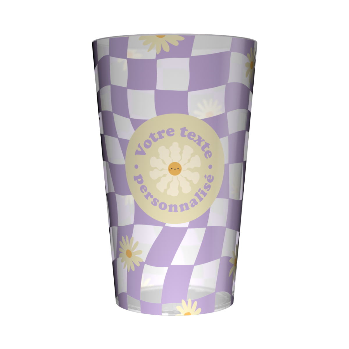 6 GOBELETS CARTON MARGUERITE 25CL NATURE Beige, Ivoire, Crème