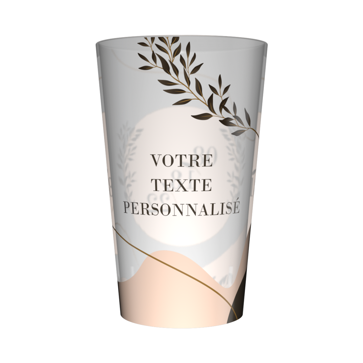Gobelet personnalisé Tendance Minimaliste
