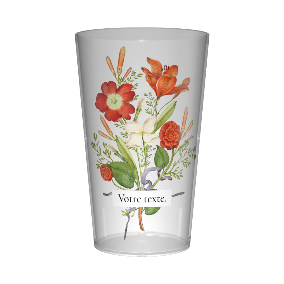 Gobelet personnalisé Tendance Bouquet