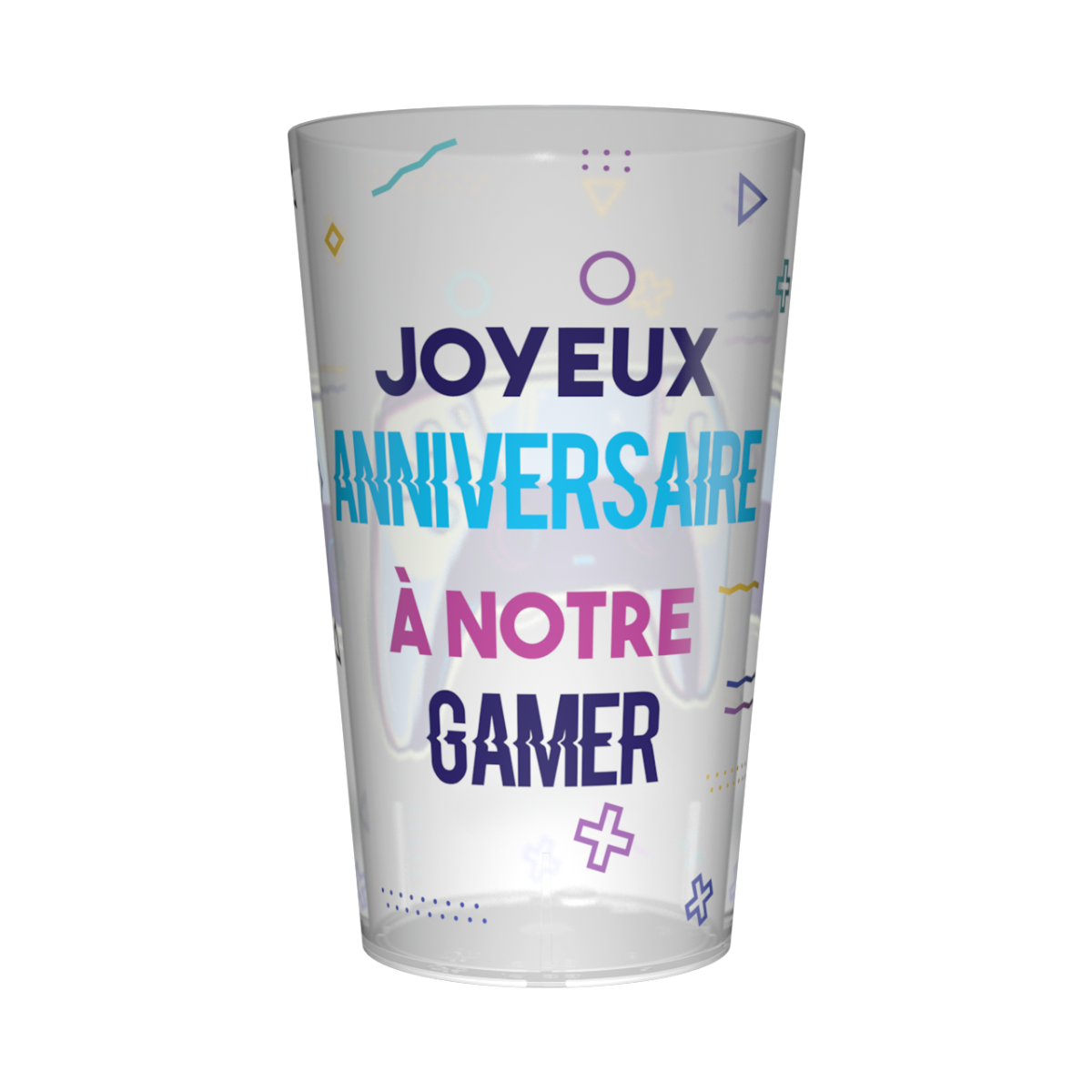 Gobelet personnalisé anniversaire Jeux Vidéos