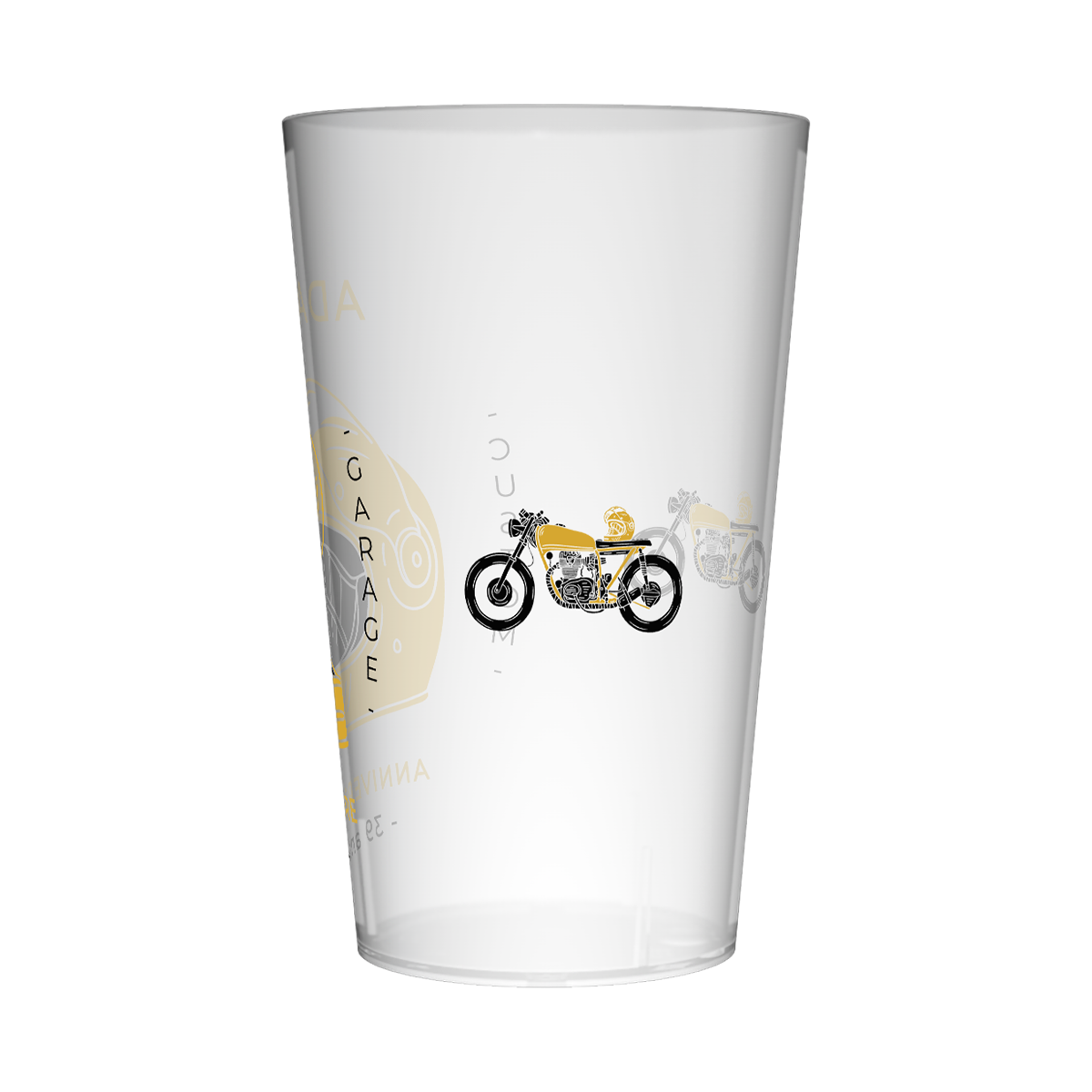 Gobelet personnalisé Anniversaire Motard 3