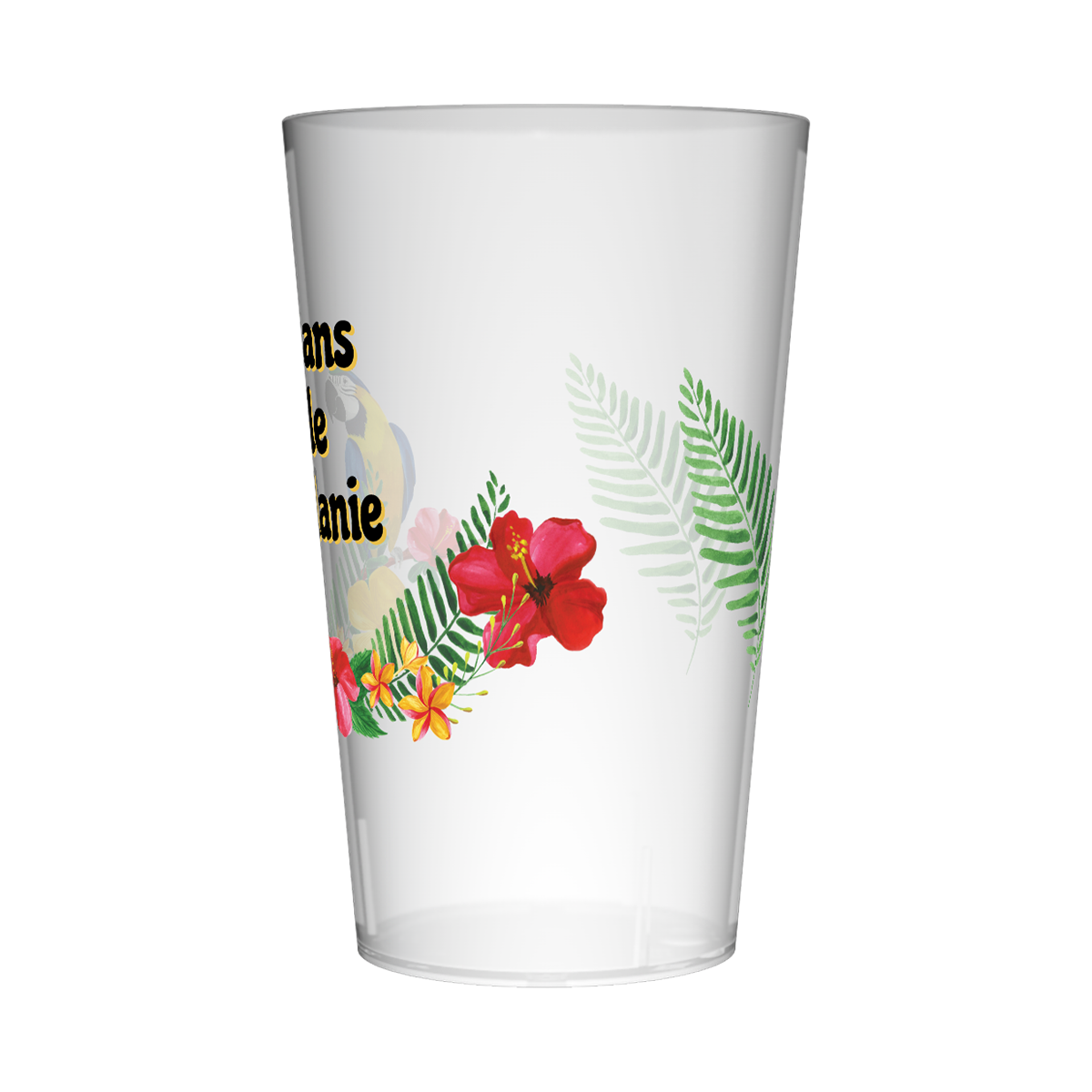 Gobelet personnalisé Anniversaire Exotique 2