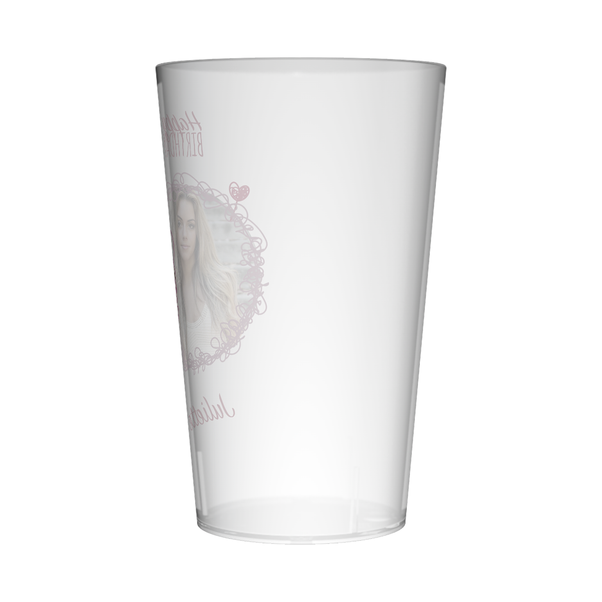 Gobelet personnalisé Anniversaire Cupcake & Photo 3