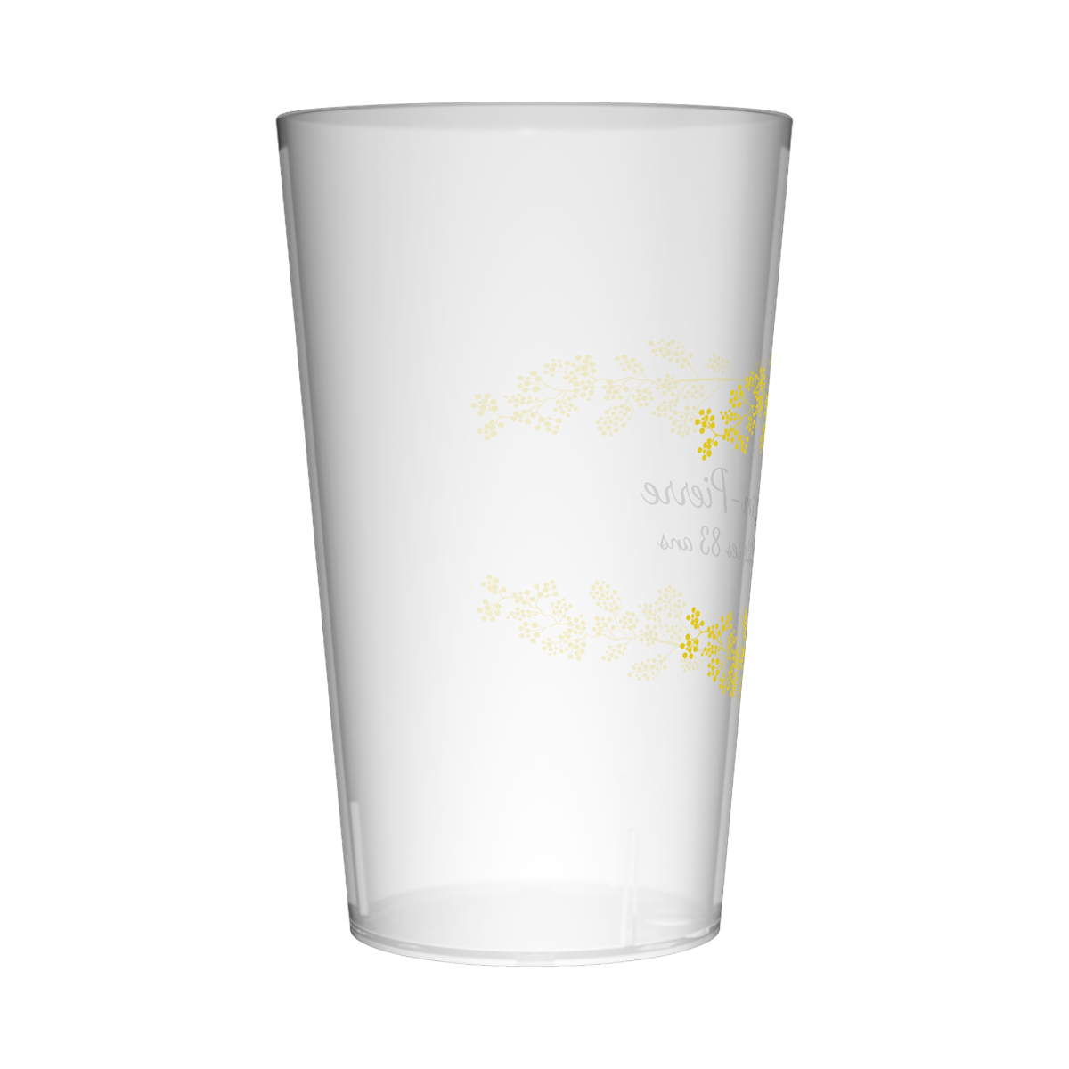 Gobelet personnalisé Anniversaire Brindille Fleur 2