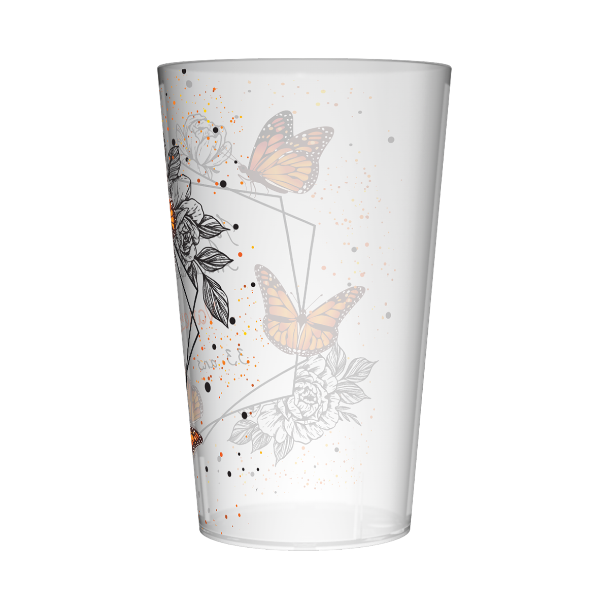 Gobelet personnalisé Anniversaire Papillons 3