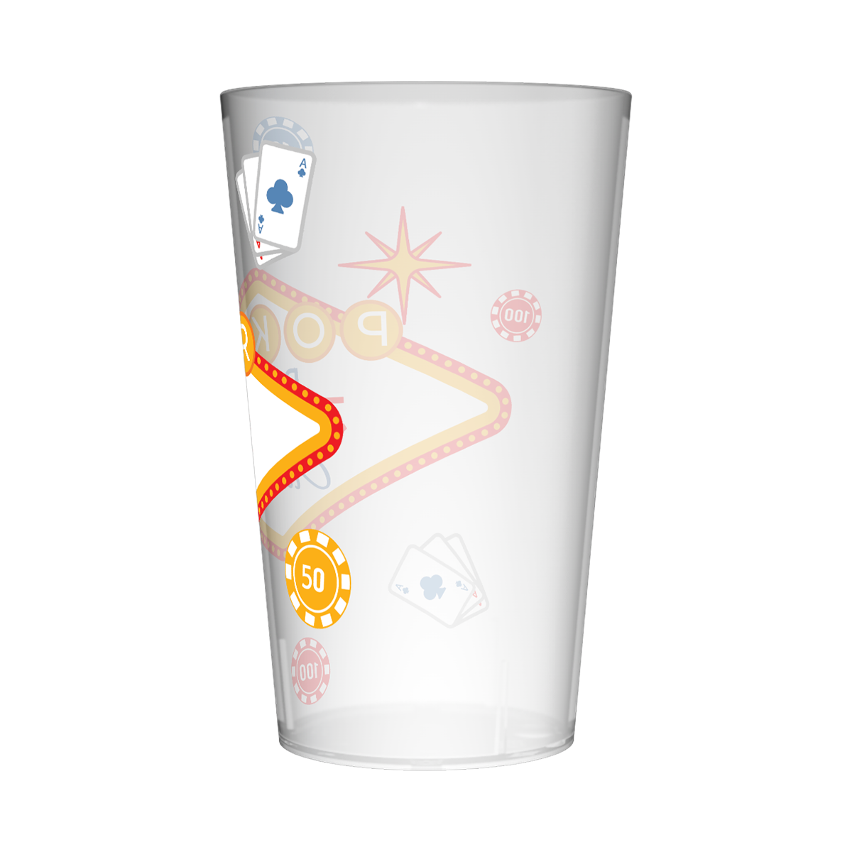 Gobelet personnalisé Poker Vegas 3