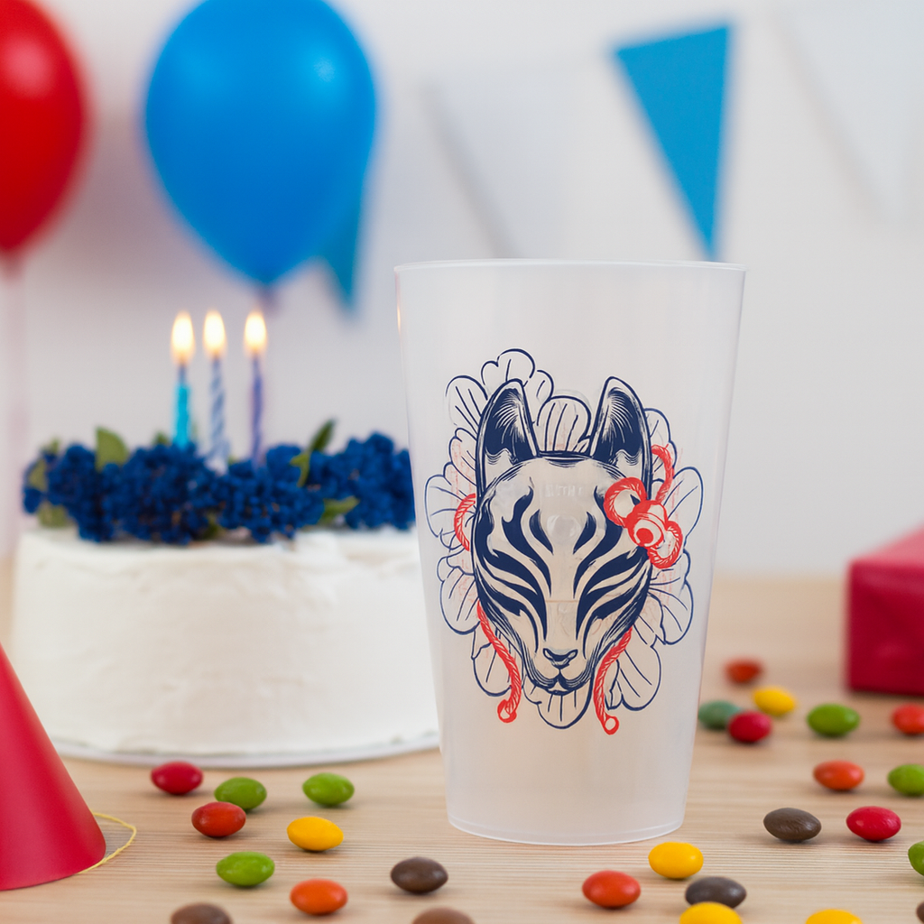 Gobelet personnalisé Anniversaire Inspiration d'Asie ambiance