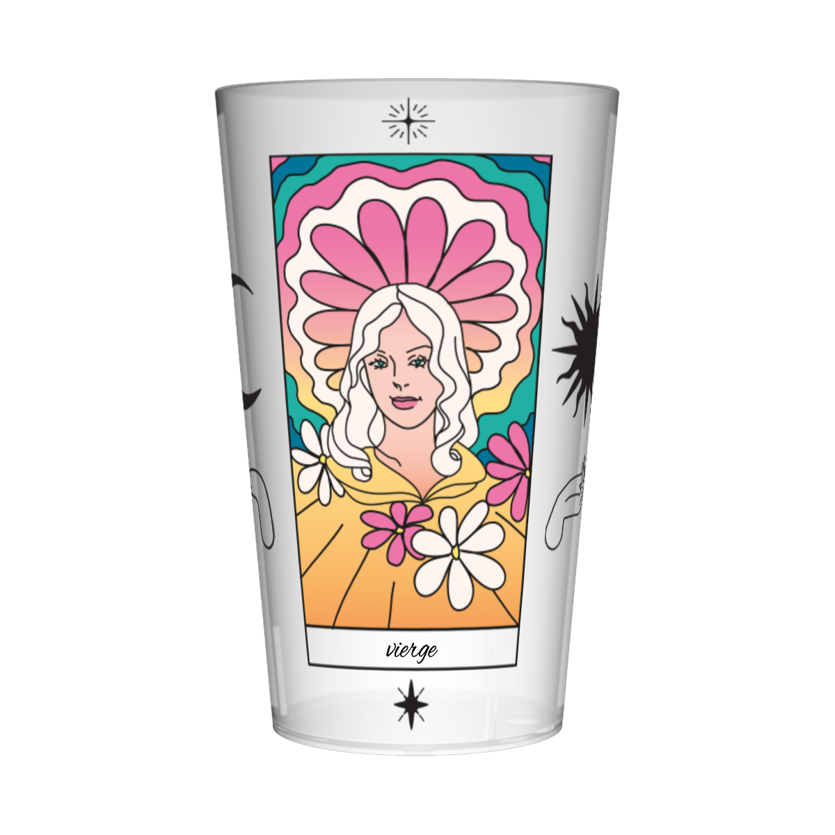Gobelet personnalisé Astrologie Carte Vierge