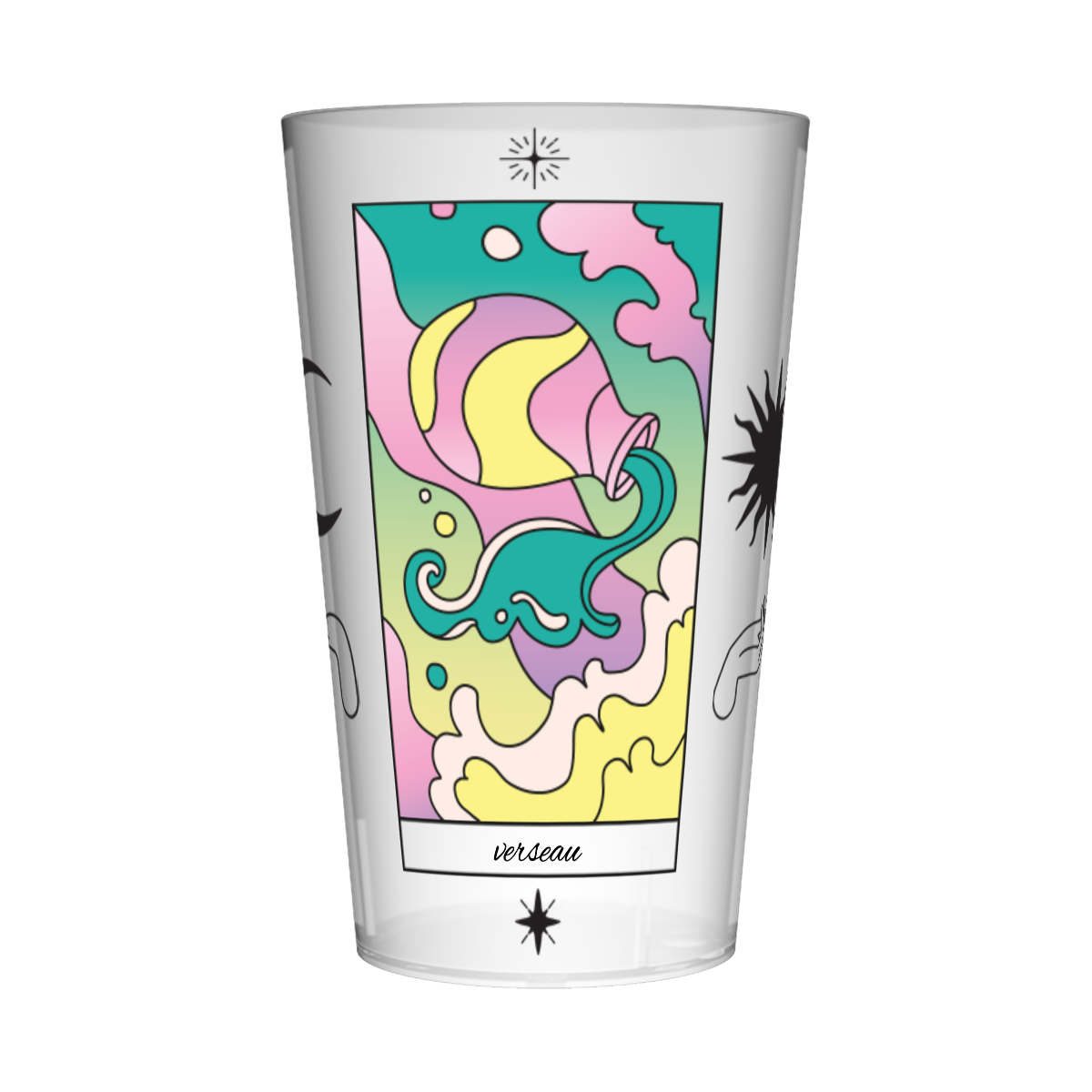 Gobelet personnalisé Astrologie Carte Verseau