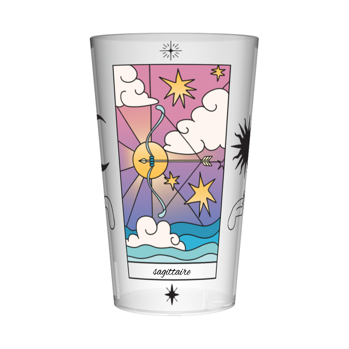 Gobelet personnalisé Astrologie Carte Sagittaire