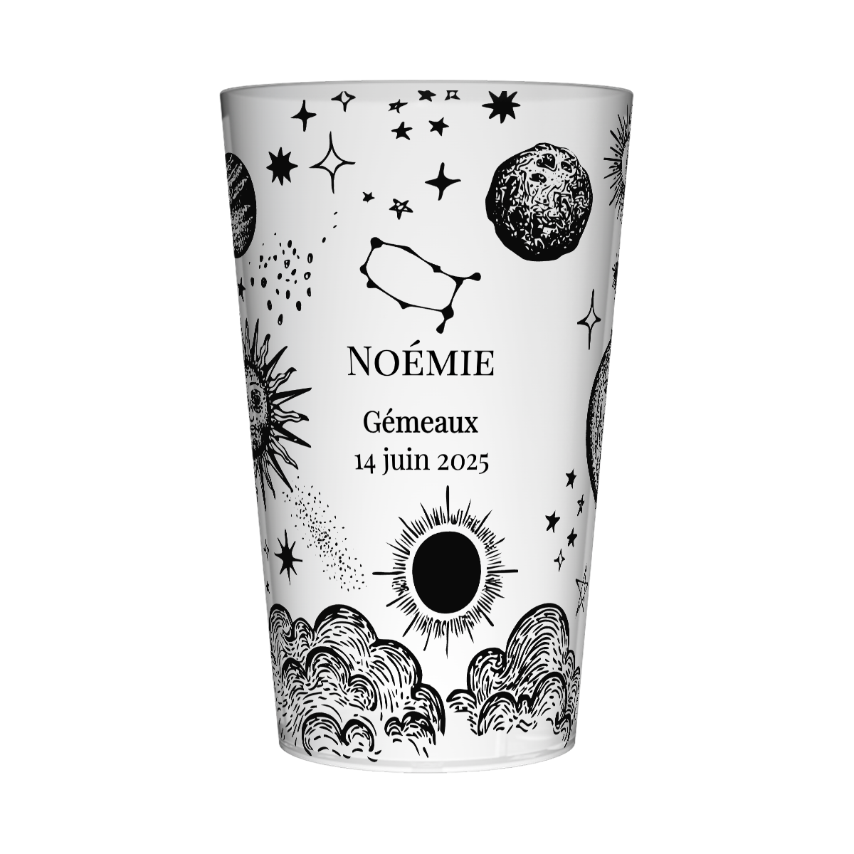 Gobelet personnalisé Astrologie Signe Gémeaux