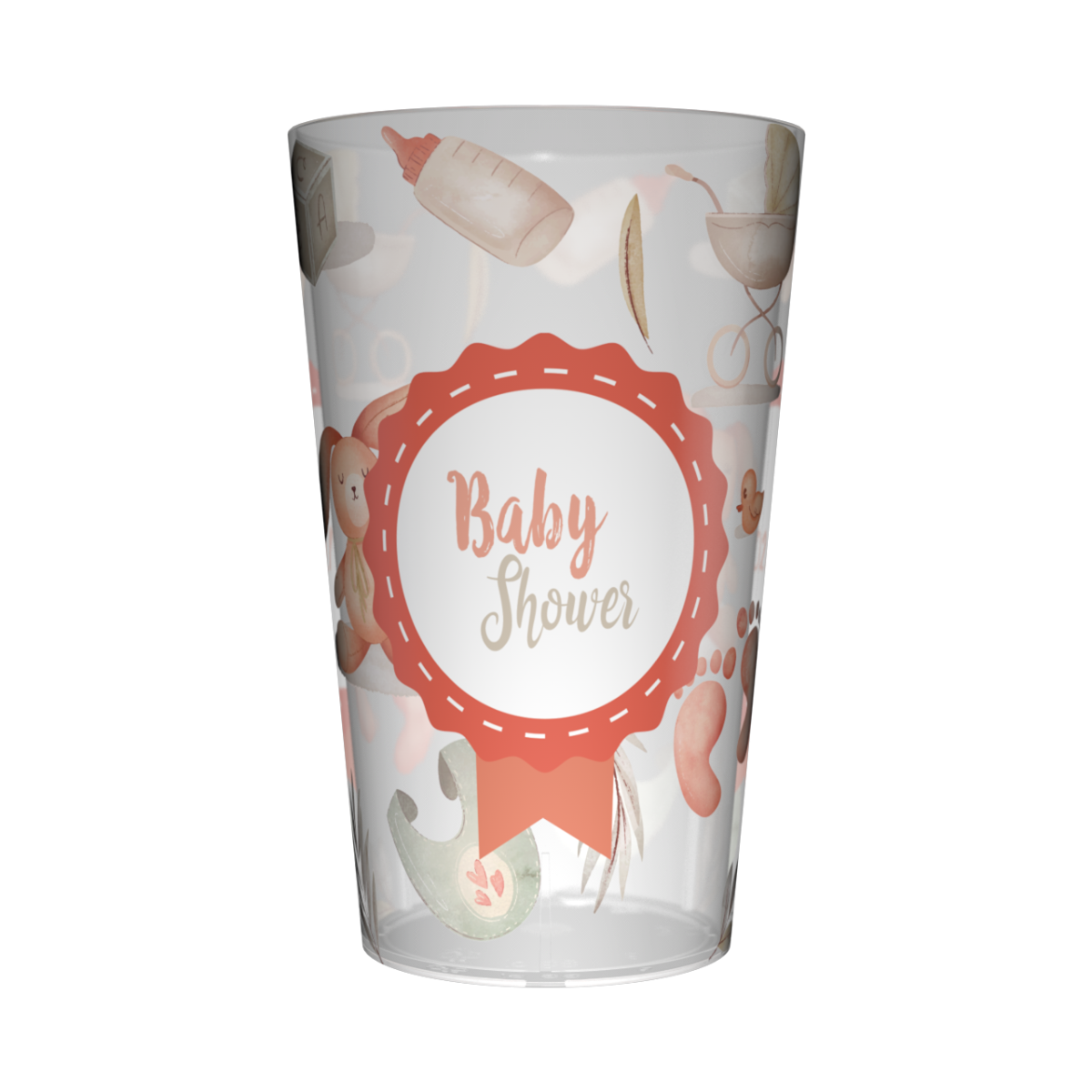 Gobelet personnalisé Baby Shower Eléments