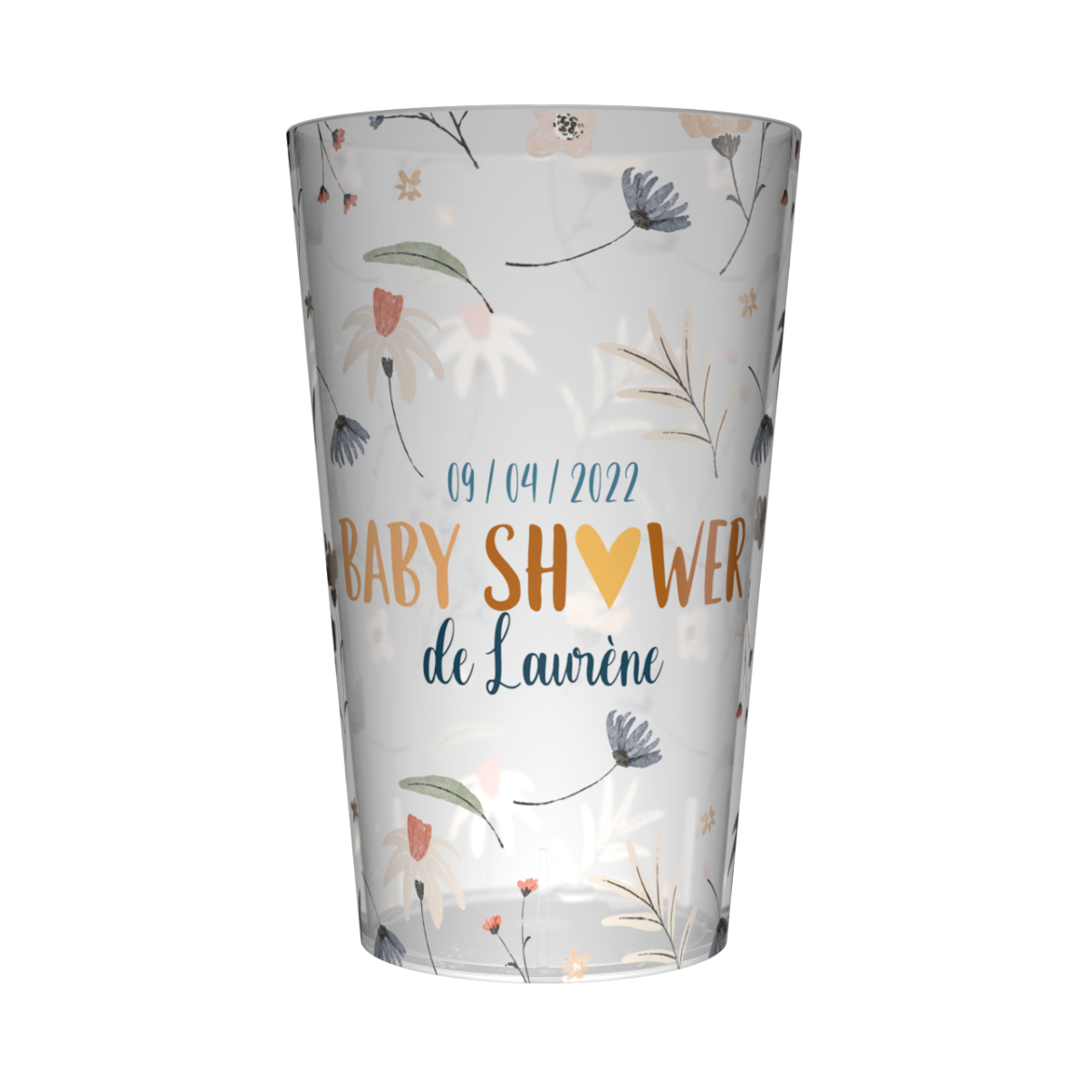 Gobelet personnalisé Baby Shower Bucolique