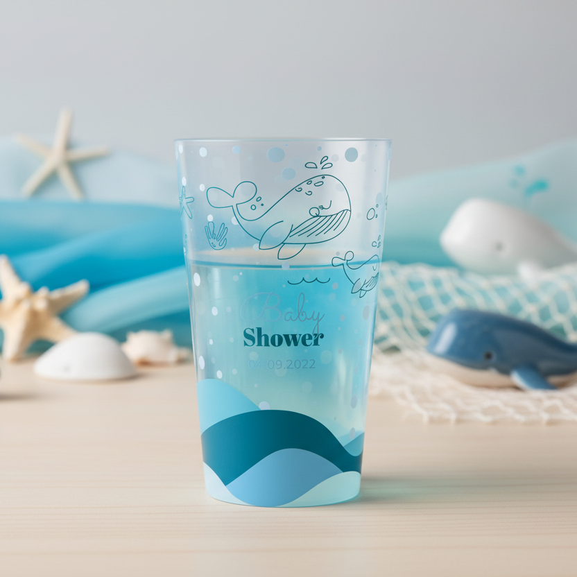 gobelet personnalise baby shower marin