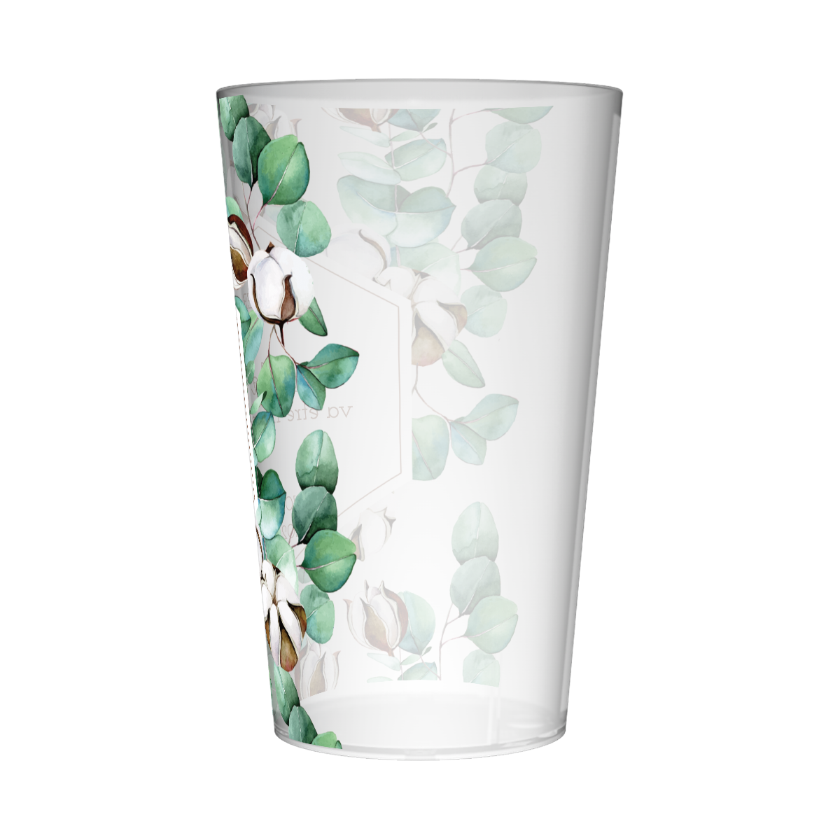 Gobelet personnalisé Baby Shower Fleur de coton 2