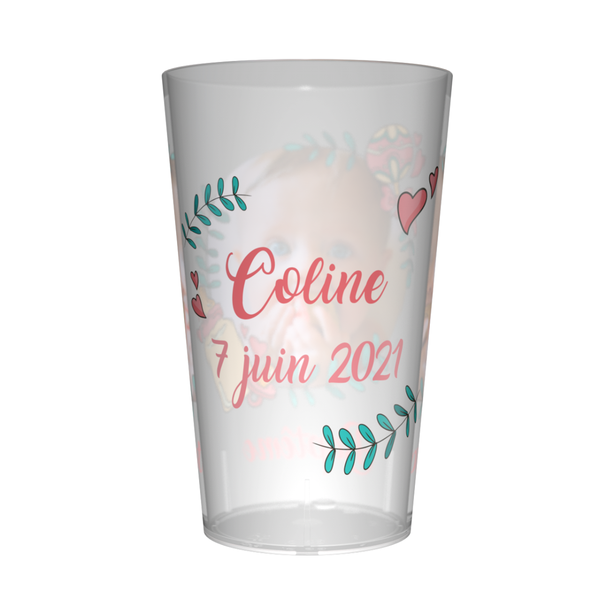 Gobelet personnalisé Baptême Image