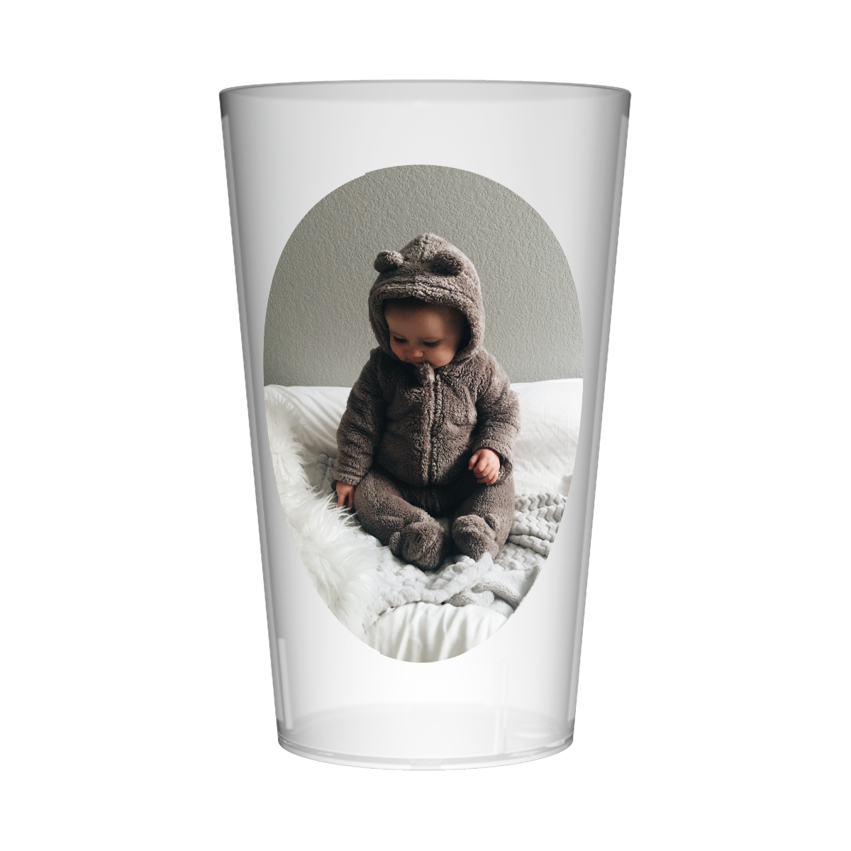 Gobelet personnalisé Baptême Croix