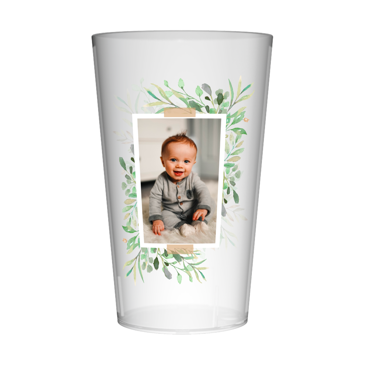 Gobelet personnalisé Baptême Image Champêtre 2