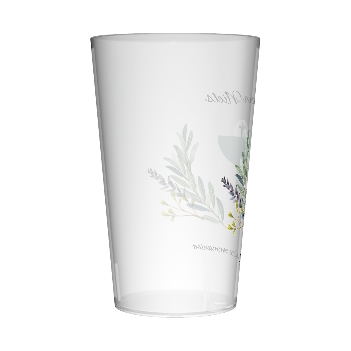 Gobelet personnalisé Communion Feuillage 2