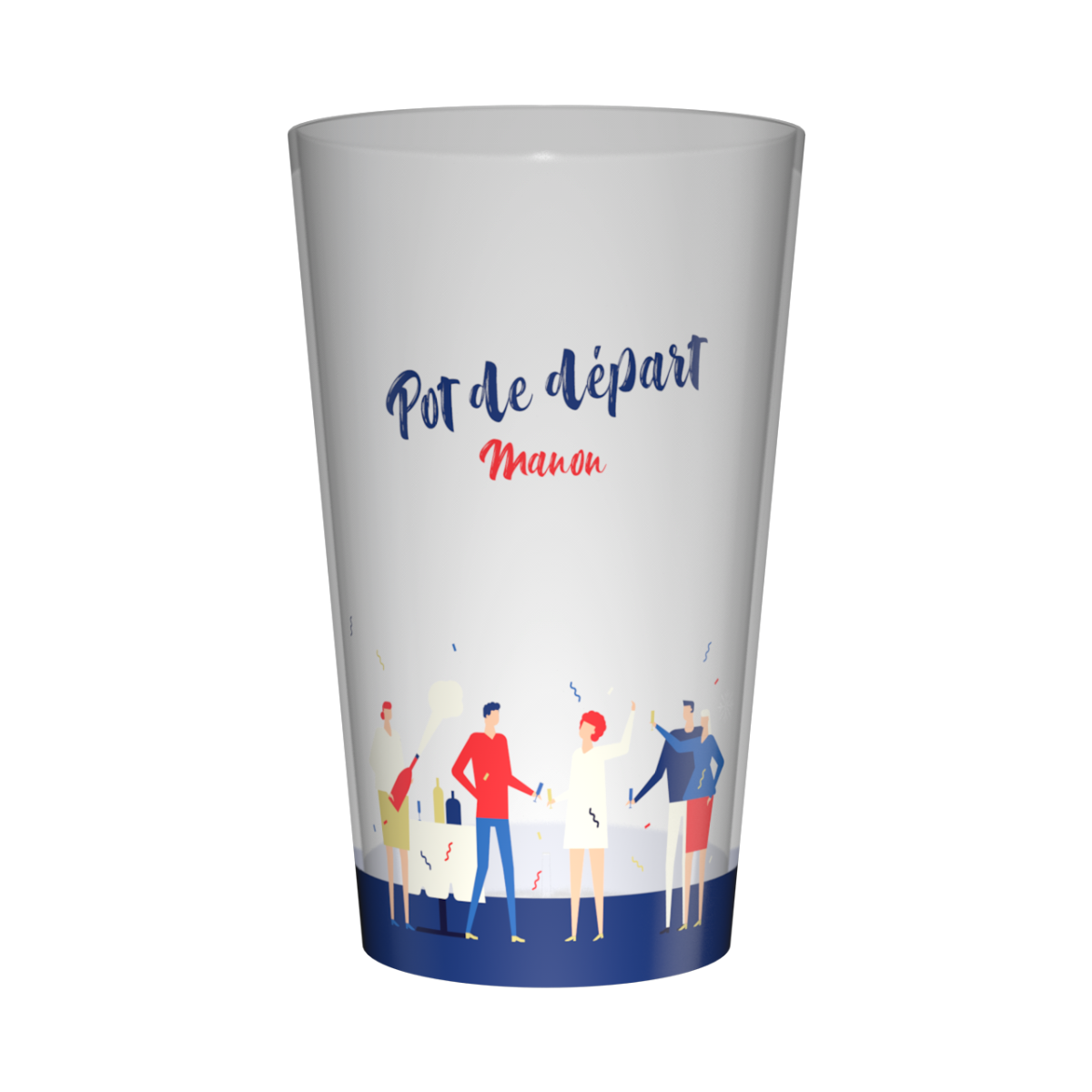 Gobelet personnalisé Entreprise Pot de départ