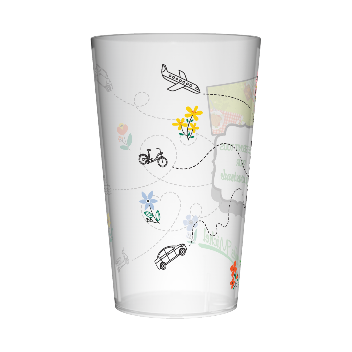 Gobelet personnalisé Cousinade Champêtre