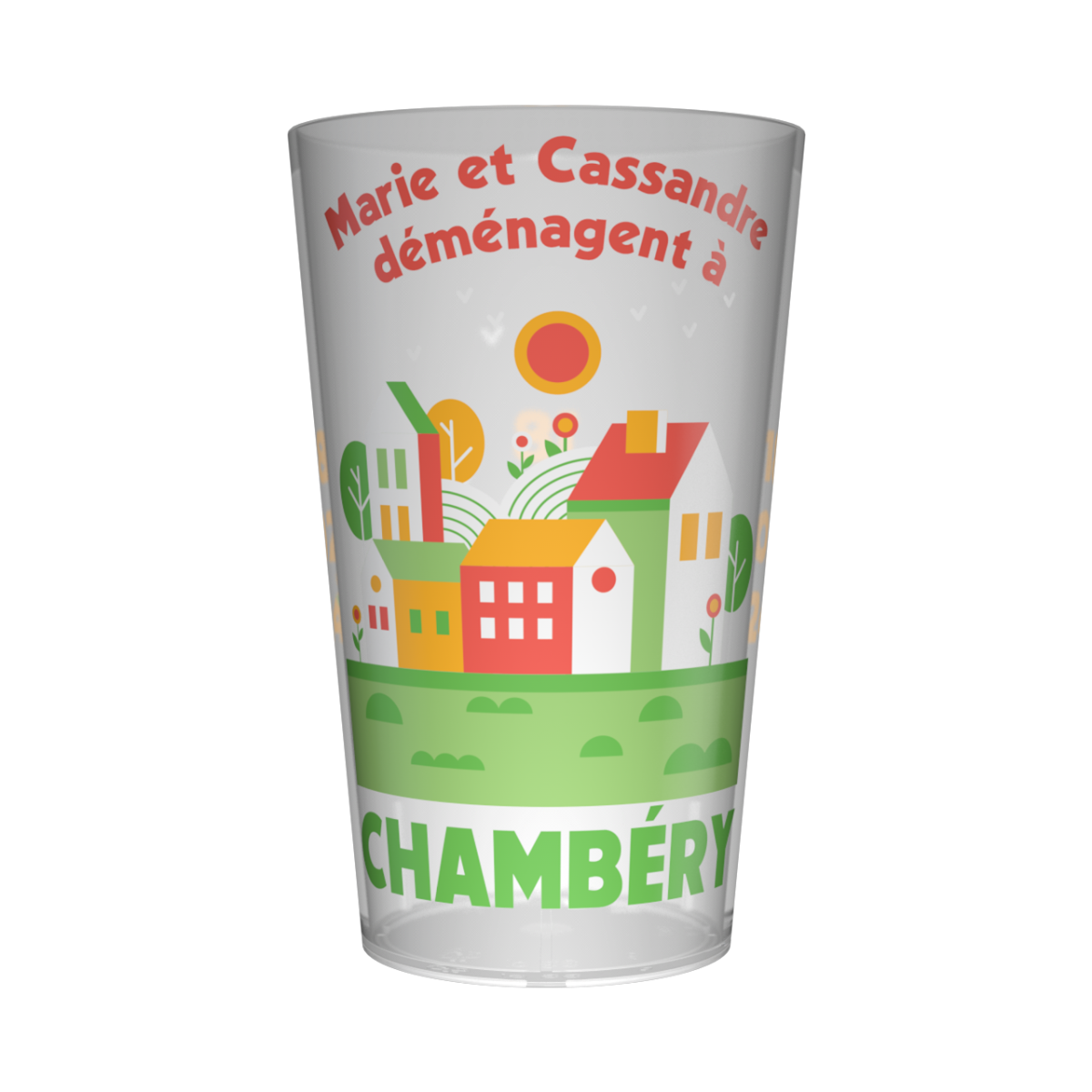 Gobelet personnalisé Crémaillère Ville