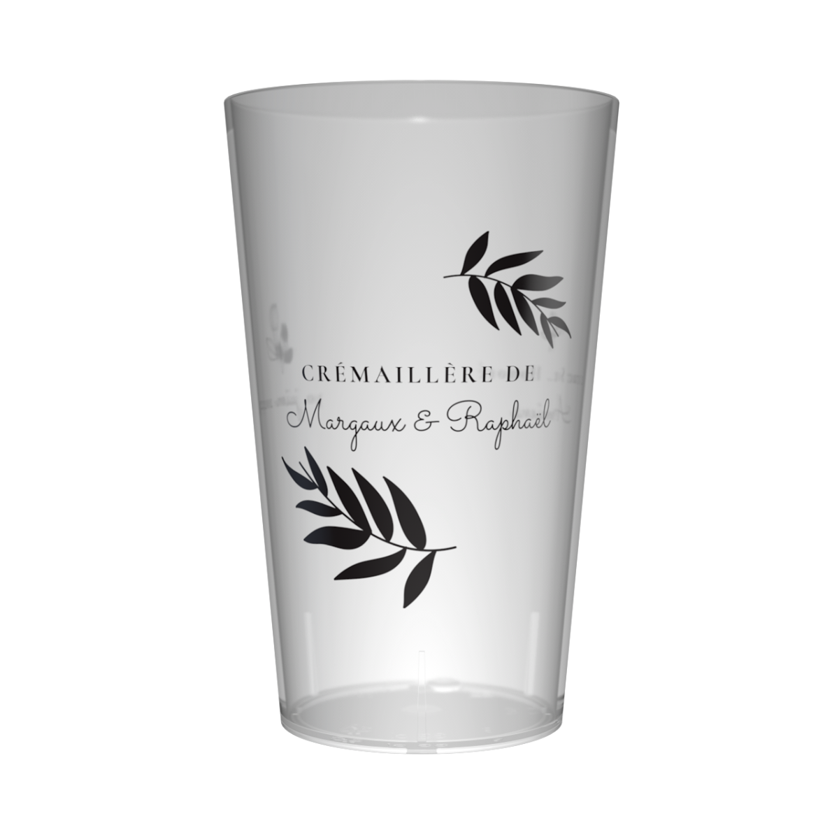 Gobelet personnalisé Crémaillère Minimaliste