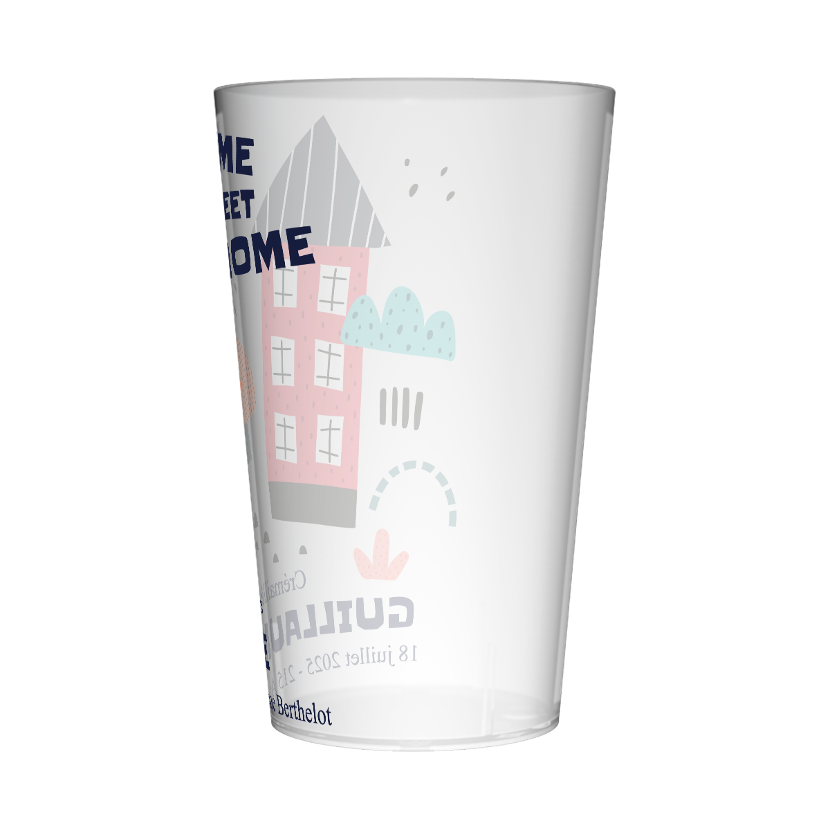 Gobelet personnalisé Crémaillère Sweet Home 2