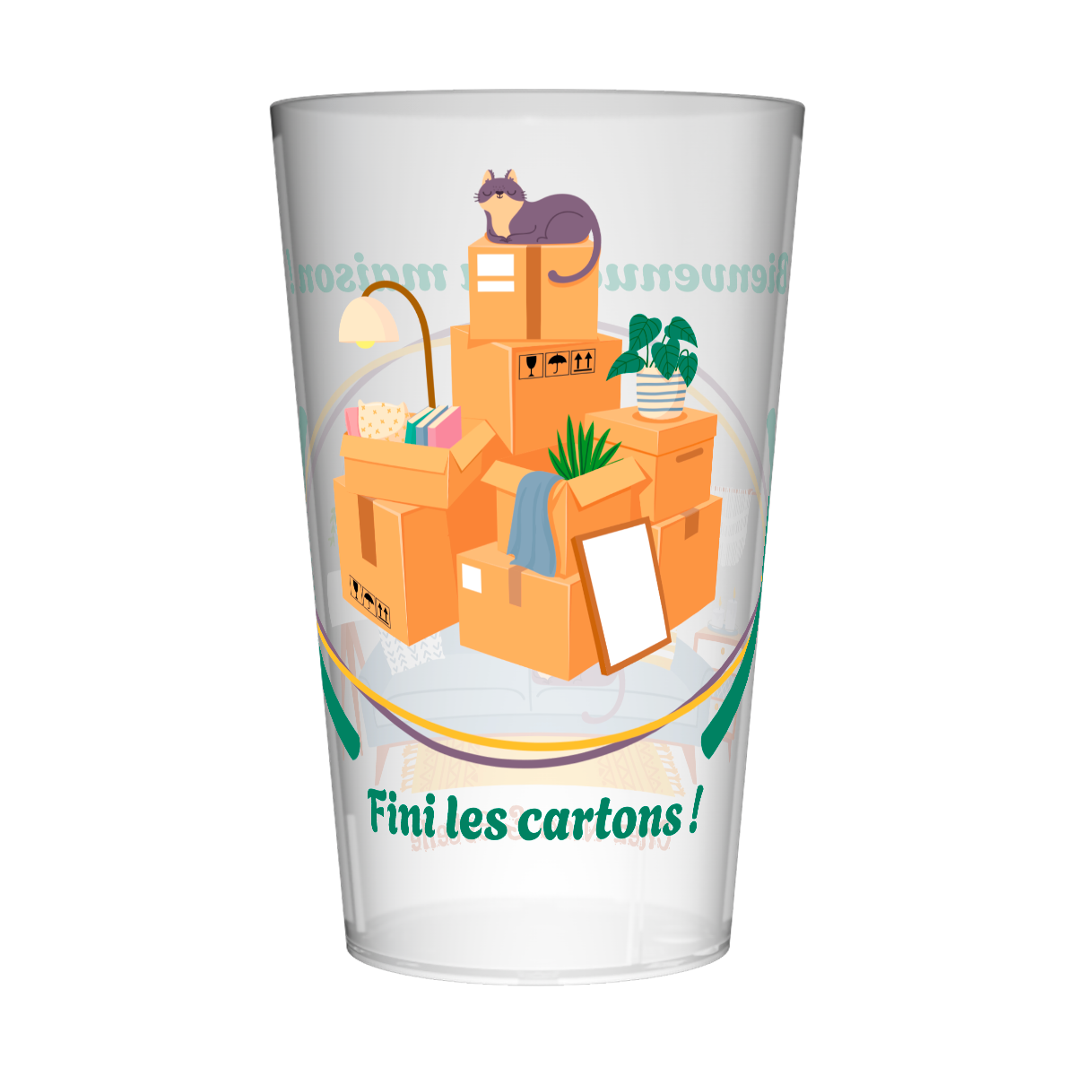 Gobelet personnalisé Crémaillère Cartons