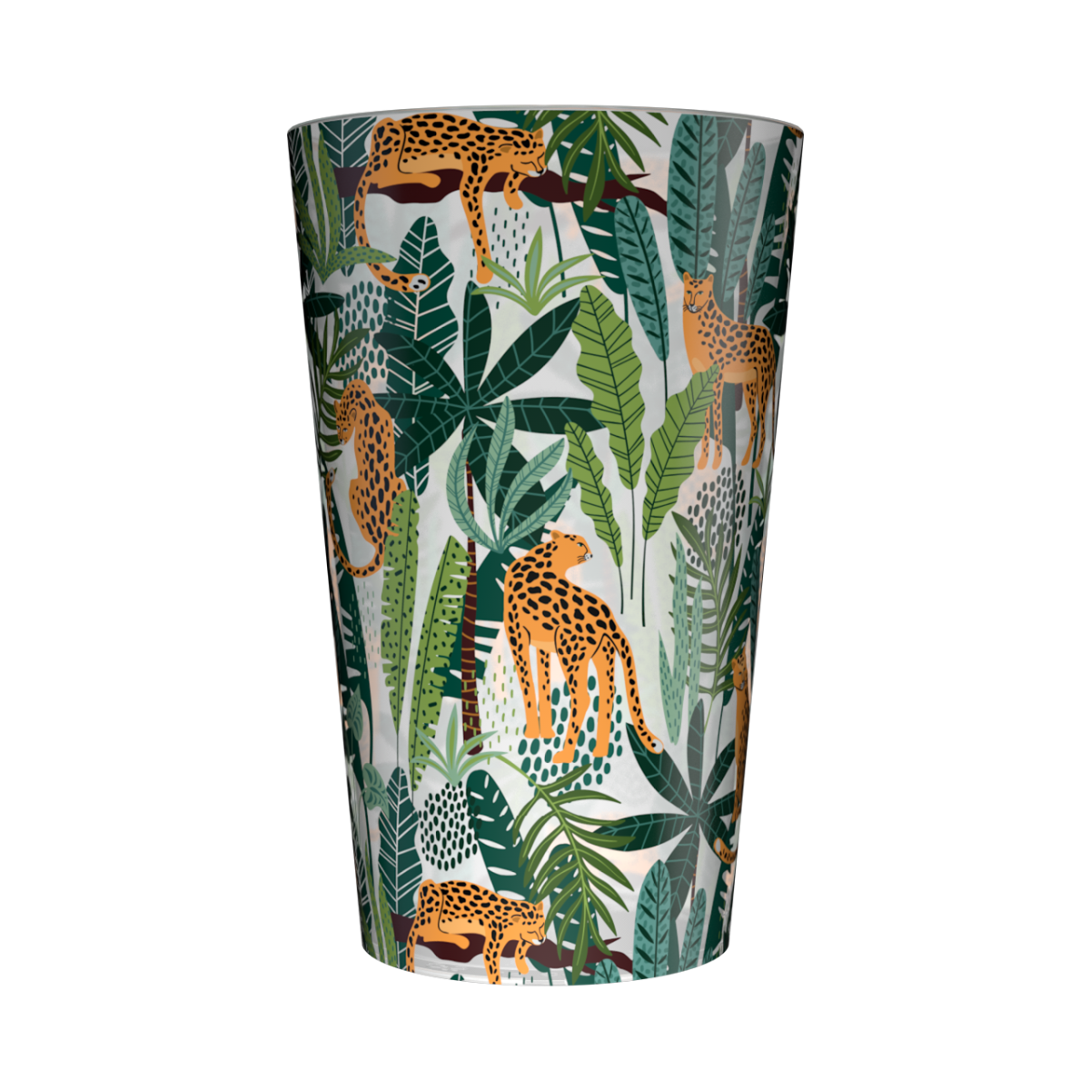 Gobelet personnalisé Déco Jungle & Léopard