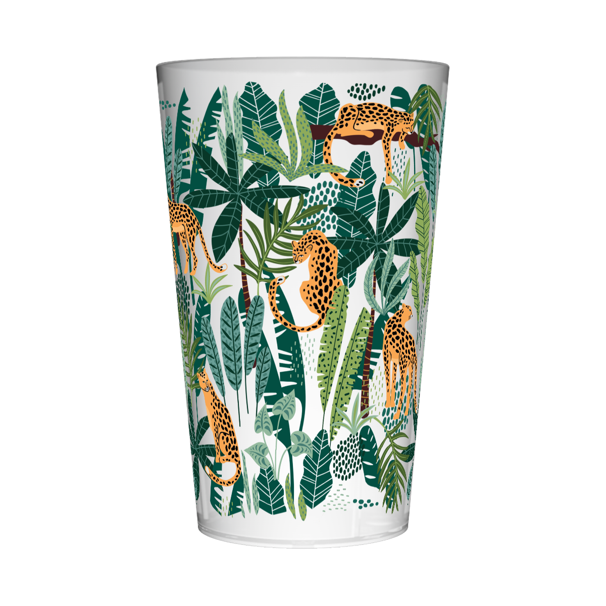 Gobelet personnalisé Déco Jungle & Léopard
