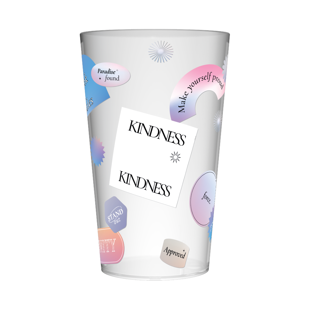 Gobelet personnalisé Déco Words