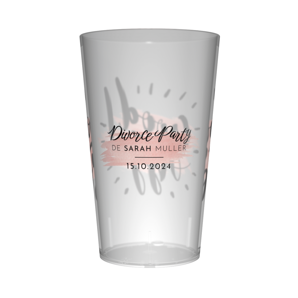 Gobelet personnalisé Divorce Party Good bye