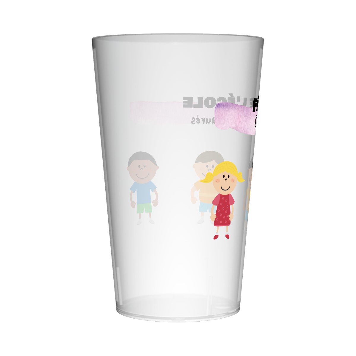 Gobelet personnalisé fête des écoles Elèves 2